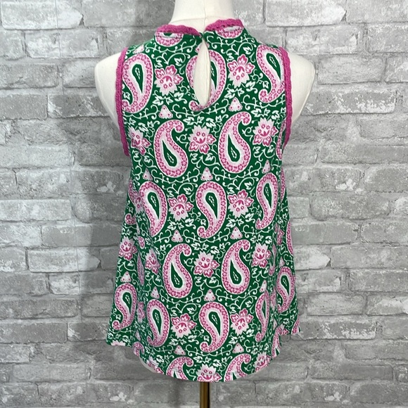 Boden Enchanting Paisley Print Tank Top - Picture 4 of 9